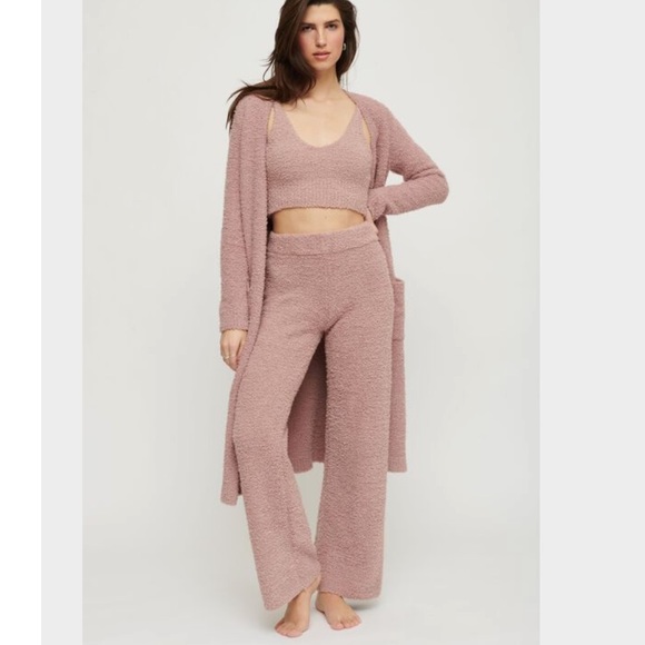 Sweaters - Blush Pink Plush Lounge Set